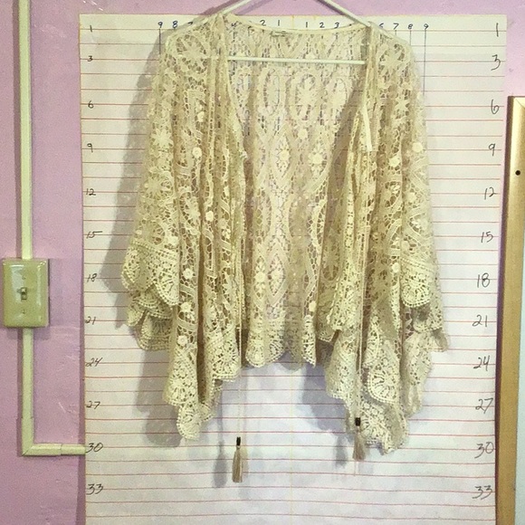 MASON BELLE women’s lace dress jacket sz S - Picture 2 of 6